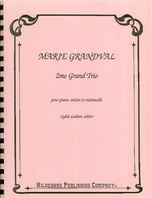 Clémence de Grandval: Trio No. 2: (Arr. Lydia Ledeen): Klaviertrio