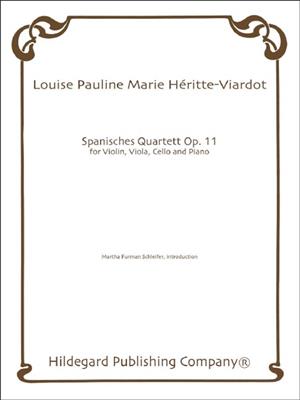 Louise Heritte-Viardot: Spanisches Quartett: (Arr. Martha Schleifer): Klavierquartett