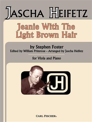 Stephen Foster: Jeanie With The Light Brown Hair: (Arr. William Primrose): Viola mit Begleitung