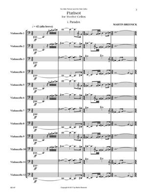 Martin Bresnick: Parisot: Cello Ensemble