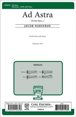 Jacob Narverud: Ad Astra: Gemischter Chor mit Klavier/Orgel