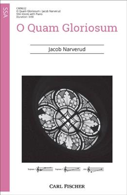 Jacob Narverud: O Quam Gloriosum: Frauenchor mit Klavier/Orgel
