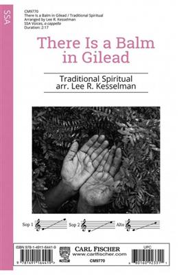 There is a Balm in Gilead: (Arr. Lee R. Kesselman): Frauenchor mit Begleitung
