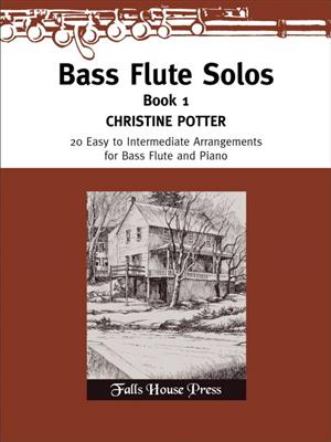 Bass Flute Solos: (Arr. Christine Potter): Flöte mit Begleitung