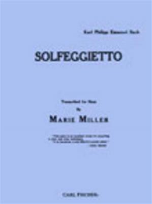 Carl Philipp Emanuel Bach: Solfeggietto: Harfe Solo