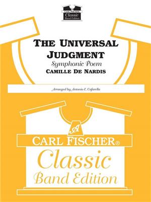 Camillo De Nardis: The Universal Judgement: (Arr. Antonio E. Cafarella): Blasorchester