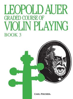 Gustave Saenger: Graded Course of Violin Playing-Book 3-Elementary: Violine Solo