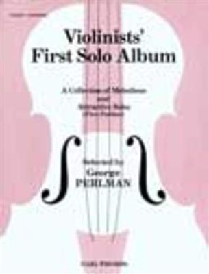 Violinists' First Solo Album: Violine mit Begleitung