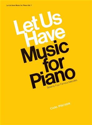 John Reading: Let Us Have Music For Piano 1: (Arr. Maxwell Eckstein): Klavier Solo