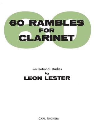 Leon Lester: 60 Rambles: Klarinette Solo