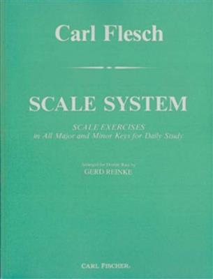 Carl Flesch: Scale System: (Arr. Gerd Reinke): Kontrabass Solo