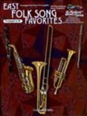 George R. Poulton: Easy Folk Song Favorites: (Arr. Sean O'Loughlin): Trompete mit Begleitung