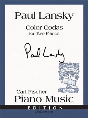 Paul Lansky: Color Codas: Klavier Duett