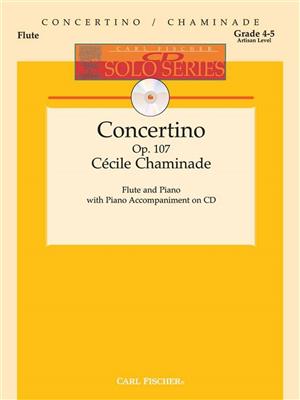 Cécile Chaminade: Concertino Op.107: Flöte mit Begleitung
