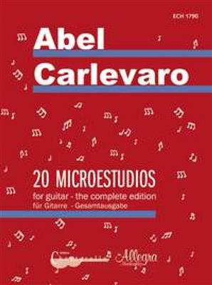 Abel Carlevaro: 20 Microestudios für Gitarre solo: Gitarre Solo