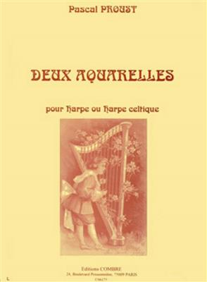 Pascal Proust: Aquarelles (2): Keltische Harfe