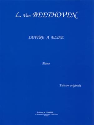 Ludwig van Beethoven: Lettre à Elise: Klavier Solo