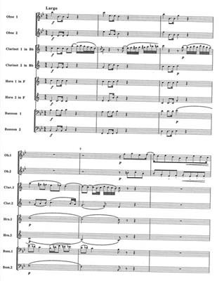 Wolfgang Amadeus Mozart: Gran Partita Kv361: Holzbläserensemble