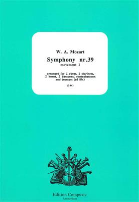 Wolfgang Amadeus Mozart: Symphony No. 39: Holzbläserensemble