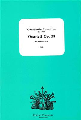 C. Homilius: Quartett Op. 38: Horn Ensemble