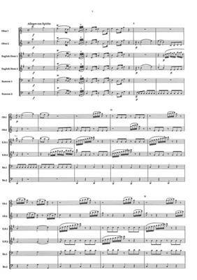 Wolfgang Amadeus Mozart: Sonata In C Major: Bläserensemble