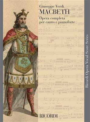 Giuseppe Verdi: Macbeth - Vocal Score: Opern Klavierauszug