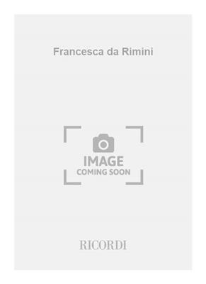 R. Zandonai: Francesca da Rimini: Opern Klavierauszug