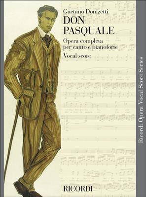 Gaetano Donizetti: Don Pasquale: Opern Klavierauszug