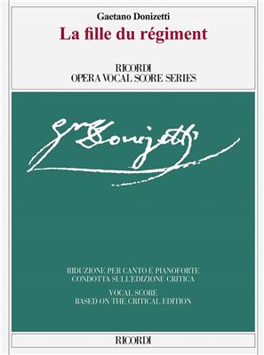G. Donizetti: La fille du régiment: Gesang mit Klavier