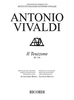 Antonio Vivaldi: Il Teuzzone RV 736: Gesang mit Klavier