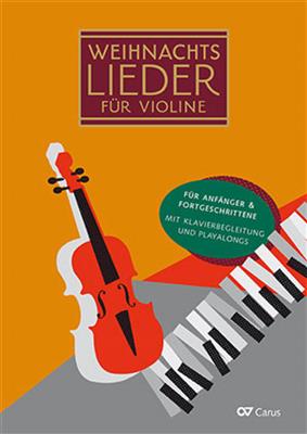 Christmas Carols for violin: Violine mit Begleitung