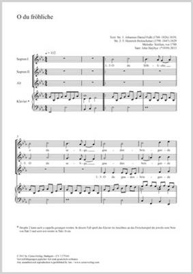 John Høybye: O du fröhliche: Frauenchor mit Klavier/Orgel