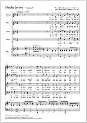 Marche des rois: (Arr. Gunther Martin Göttsche): Gemischter Chor mit Klavier/Orgel