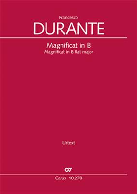 Francesco Durante: Magnificat In B: Gemischter Chor mit Ensemble