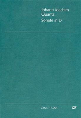 Johann Joachim Quantz: Sonate in D: (Arr. Siegfried Petrenz): Flöte mit Begleitung