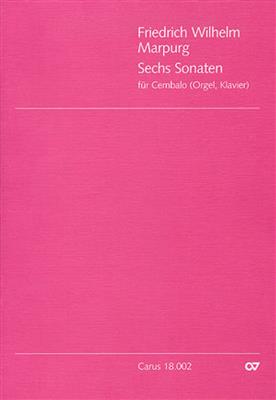 Friedrich Wilhelm Marpurg: Marpurg: Sechs Sonaten [1756]: Orgel