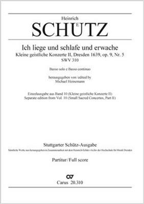 Heinrich Schütz: Ich liege und schlafe und erwache: Gesang mit sonstiger Begleitung