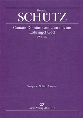 Heinrich Schütz: Cantate Domino canticum novum: (Arr. Paul Horn): Gemischter Chor mit Ensemble