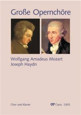 Johann Sebastian Bach: Grosse Opernchöre: Gemischter Chor mit Klavier/Orgel