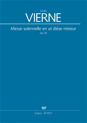 Louis Vierne: Messe solennelle en ut dièse mineur: Gemischter Chor mit Klavier/Orgel