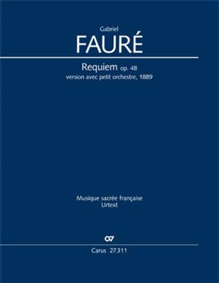 Gabriel Fauré: Requiem Op. 48: Gemischter Chor mit Klavier/Orgel