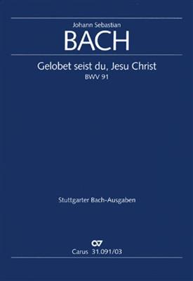 Johann Sebastian Bach: Kantate 091 Gelobet Seist Du Jesu Christ: (Arr. Paul Horn): Gesang Solo