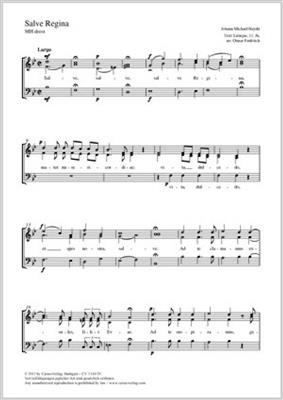 Johann Michael Haydn: Salve Regina: Gemischter Chor mit Begleitung