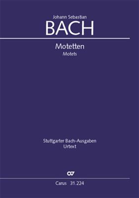 Johann Sebastian Bach: Bach: Sämtliche Motetten: (Arr. Paul Horn): Gemischter Chor mit Begleitung