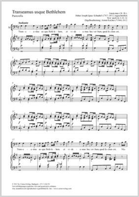Transeamus usque Bethlehem: (Arr. Armin Kircher): Gemischter Chor mit Klavier/Orgel