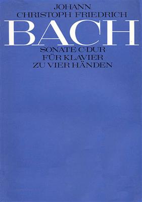 Johann Christoph Friedrich Bach: Sonate in C: Klavier vierhändig