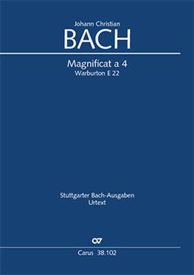 Johann Christian Bach: Magnificat a 4: (Arr. Günther Graulich): Gemischter Chor mit Ensemble
