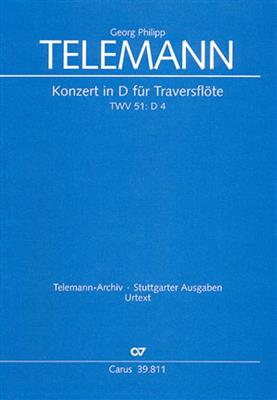 Georg Philipp Telemann: Konzert in D für Traversflöte: Kammerensemble