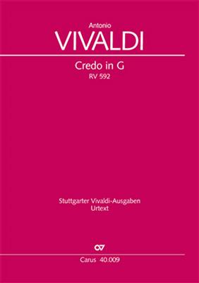 Antonio Vivaldi: Credo In G: Gemischter Chor mit Ensemble
