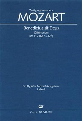 Wolfgang Amadeus Mozart: Benedictus sit Deus Pater KV 117: Gemischter Chor mit Ensemble
